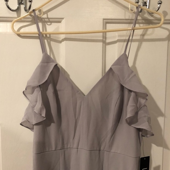 NWT Lulus Ruffled Maxi Dress - Picture 3 of 7